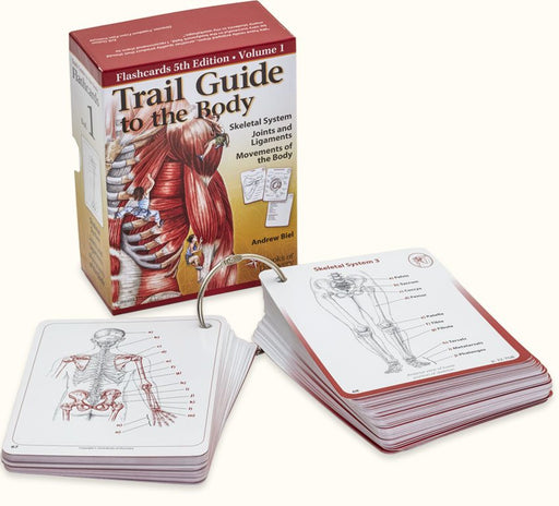 Trail Guide to the Body Flashcards Volume 1 - 5th Edition - Spa & Bodywork Market