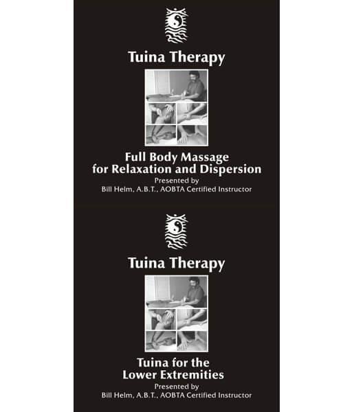 Tuina Massage Full Body & Lower Extremities 2 Video Set on DVD - Bill Helm