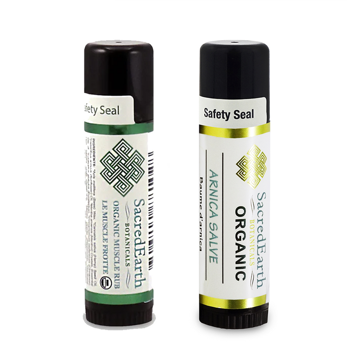 Sacred Earth Botanicals Arnica and Muscle Ache Rub Pack