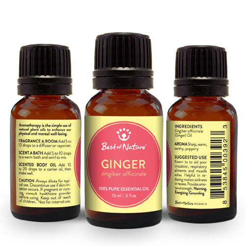 Ginger Essential Oil - Spa & Bodywork Market
