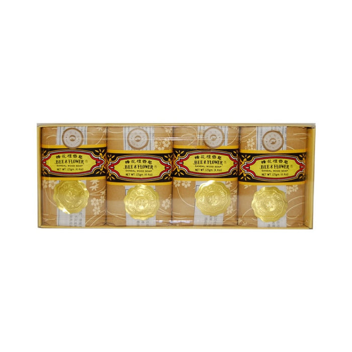 Bee & Flower Sandalwood Soap 2.65 oz / 12 pack