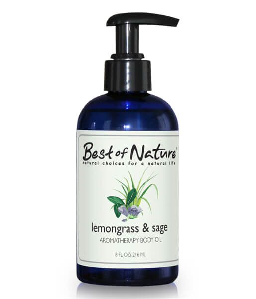 Lemongrass Sage Blend Massage Oil