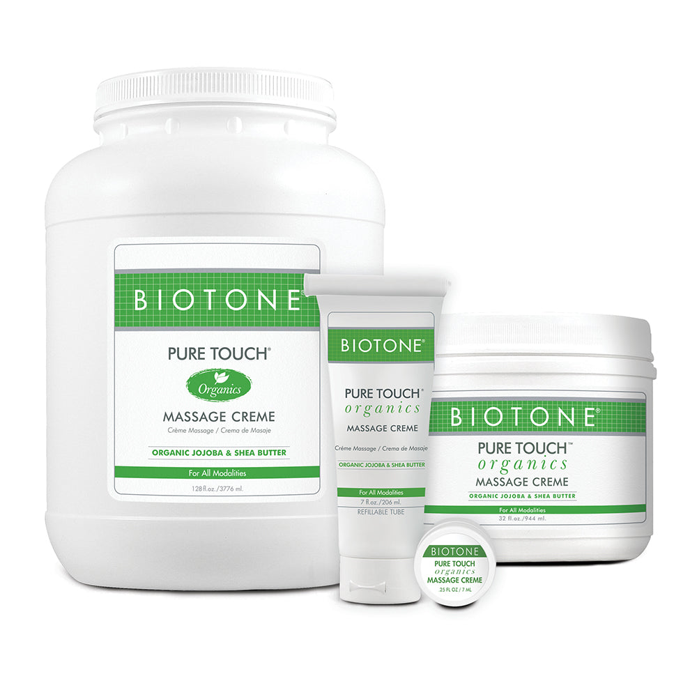 Organic Massage Creams, Lotions, Gels