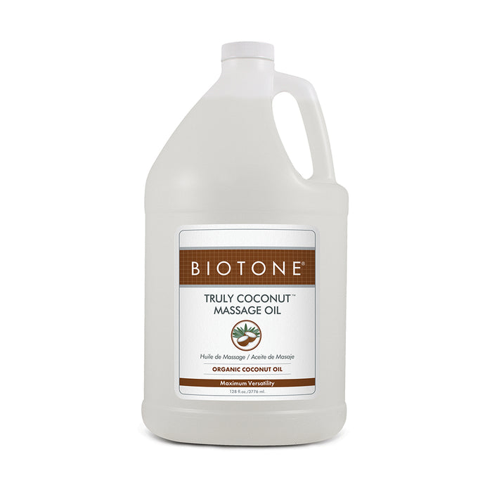 BIOTONE® Truly Coconut Massage Oil - with Organic Coconut