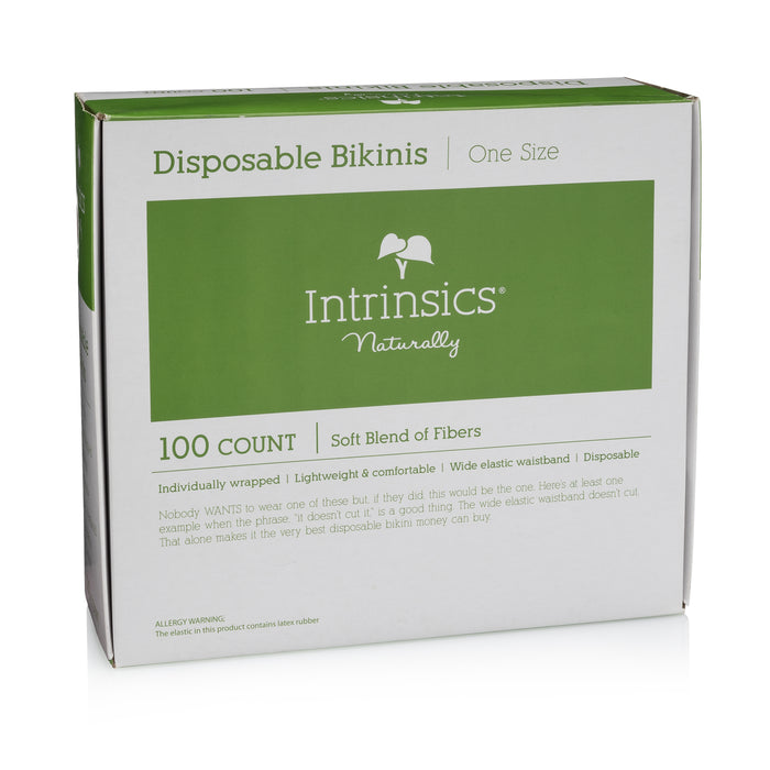 Disposable White Bikinis 100 ct