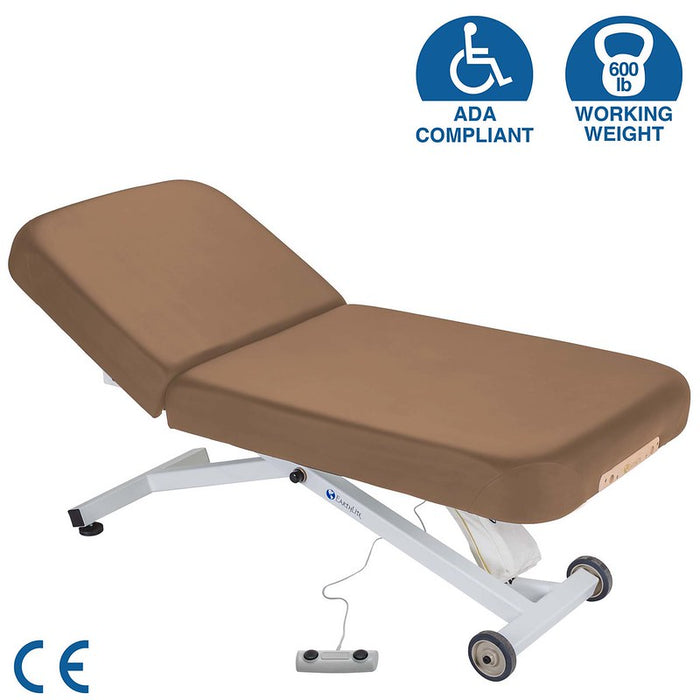 Earthlite Ellora Electric Lift Massage Table with Manual Tilt Back Top