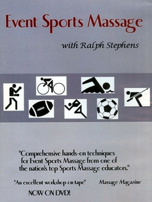 Event Sports Massage DVD - Ralph Stephens