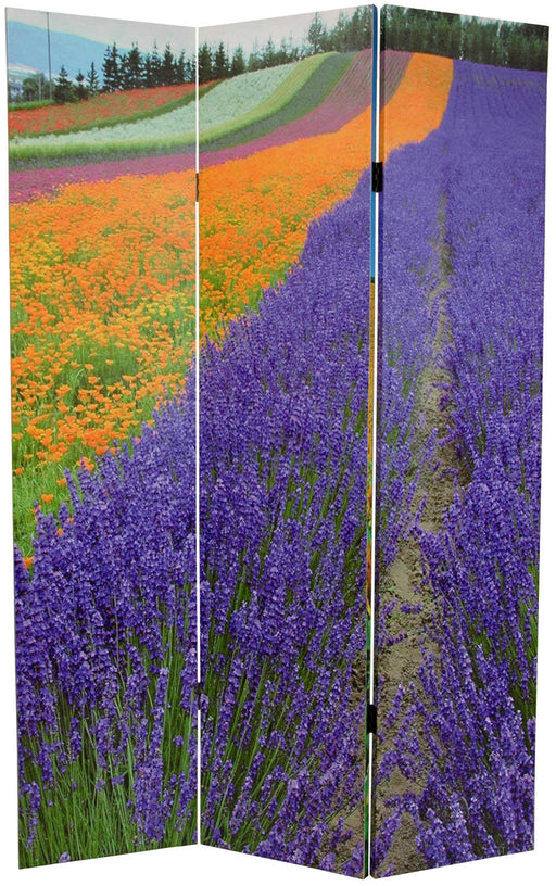 Summer Fields Art Print Screen (Canvas/Double Sided) - Spa & Bodywork Market