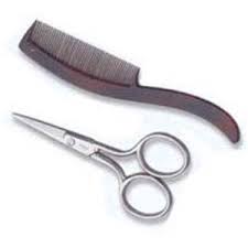Ultra Mustache Scissors & Comb — Spa & Bodywork Market