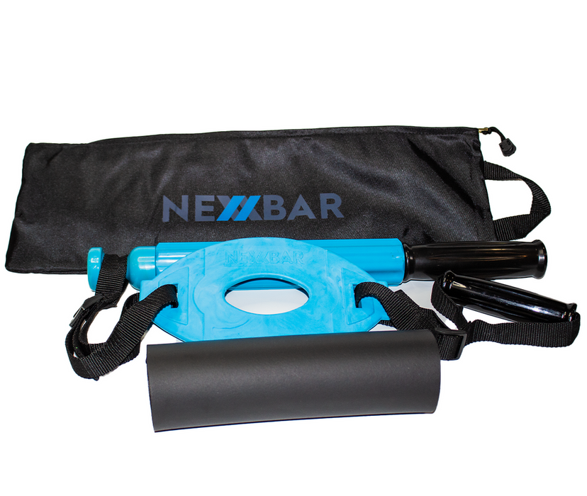 The Relēver by Nexxbar: Self Leveraged Deep Tissue Foam Roller Muscle Spasm & Trigger Point Pain Relief Massage Tool