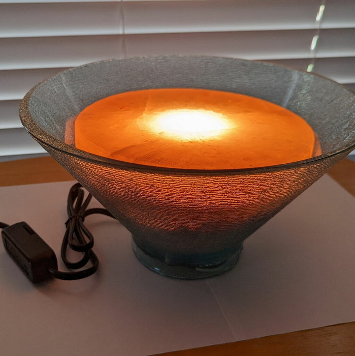 Himalayan Salt PolyCarbonate Bowl Massage Stone Warmer + Stones