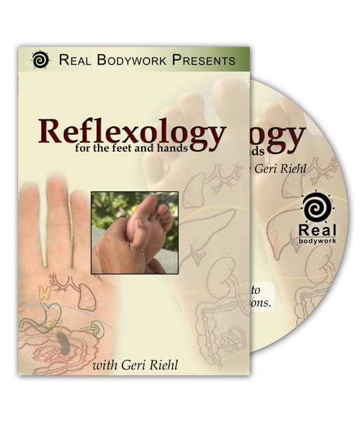 Reflexology Massage - Feet & Hands Video on DVD & Streaming Version - Real Bodywork