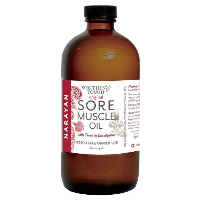Soothing Touch Sore Muscle Oil - For Relief of Sore Muscles (Narayan Oil)