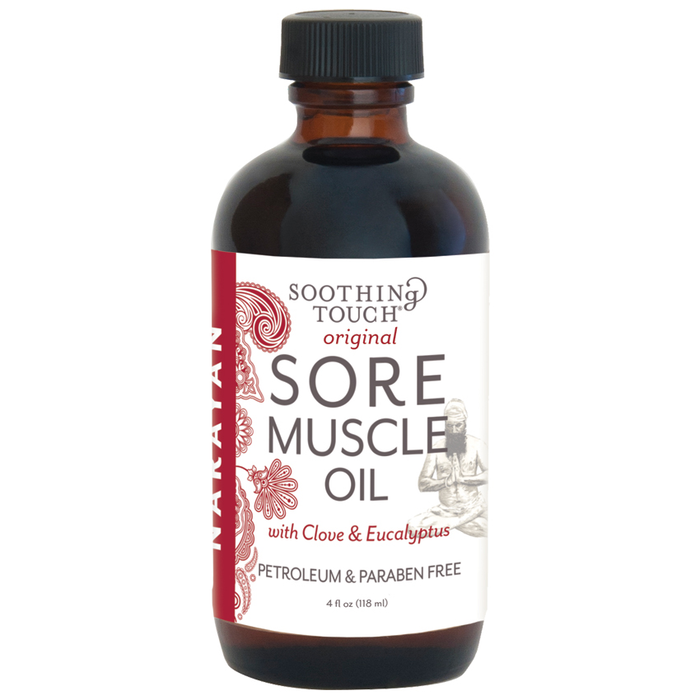Soothing Touch Sore Muscle Oil - For Relief of Sore Muscles (Narayan Oil)