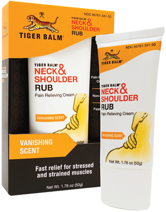 Tiger Balm Neck and Shoulder Rub, 1.76 oz