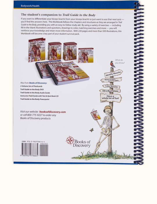Trail Guide to the Body Student Workbook - 5th Edition